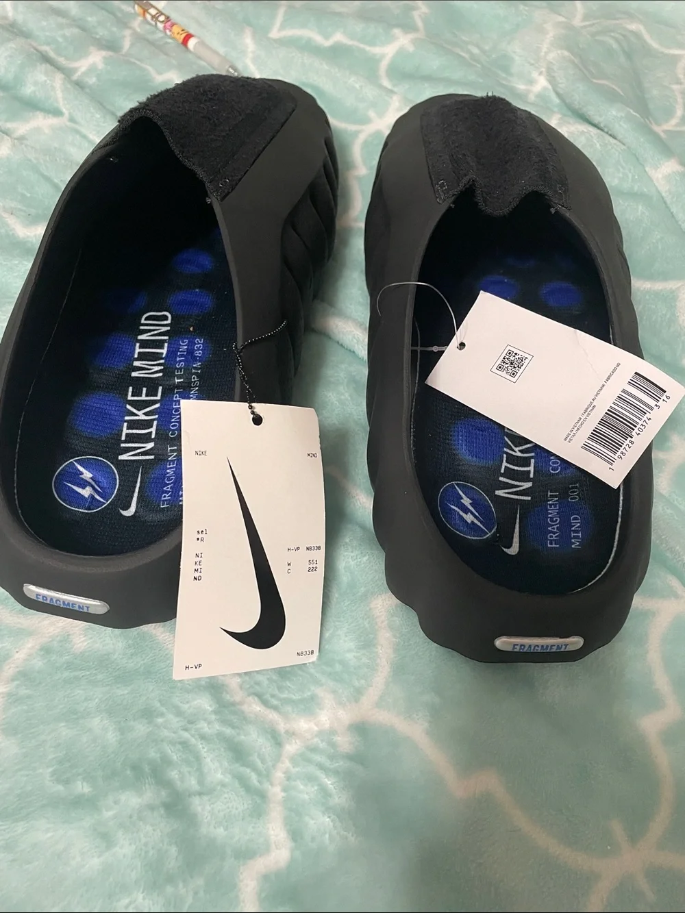 Nike Men’s Black Slip-On Foam Clog Sandals